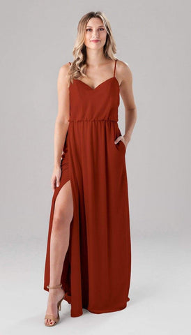 Luxe Rust Colored Bridesmaid Dresses We ...